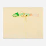 Wang Yuping, Fish, 1998, oil on canvas