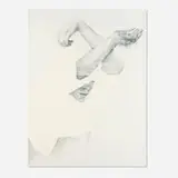 Anthony Goicolea, Untitled, 2018, graphite and oil on Mylar, mounted on dibond