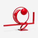 Jon Seeman, Untitled, 2010, enameled steel