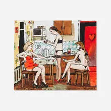 Zoya Cherkassky, Untitled, 2021, mixed media on paper