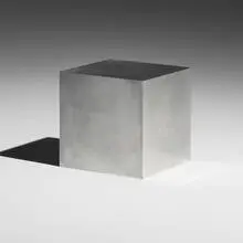 Matt Hope, Perfect Cube, c. 2005, solid steel