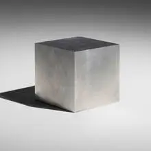 Matt Hope, Imperfect Cube, c. 2005, solid steel