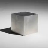 Matt Hope, Imperfect Cube, c. 2005, solid steel
