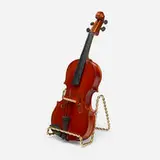 Hanne Darboven, Geigensolo (Violin Solo), 1992, varnished and painted wood, synthetic and metal strings, metal, velvet-lined case