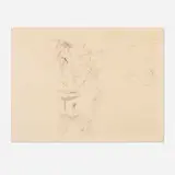 John Altoon, Untitled, c. 1965, ink on illustration board