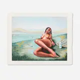 Alannah Farrell, Untitled, 2020, watercolor and latex on Arches