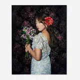 Ellie Kayu Ng, Lost in Flowers I, oil on canvas