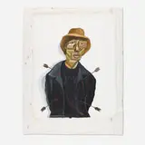 Victor Ubah, Untitled, 2021, acrylic on canvas