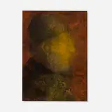 Corrado Cagli, Il poeta orientale, 1953, pastel, acrylic and charcoal on Fabriano paper laid to linen