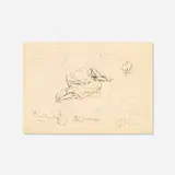 Paul Cadmus, Jared French Reclining, Mallorca