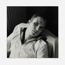 David Armstrong, Andrew as a Sailor, New Haven, 1996, gelatin silver print