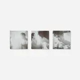 Bruce Weber, David, a Walt Whitman Fan, Golden Beach, FL 1999 (triptych)