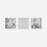 Bruce Weber, Two Models and a Guy from Indiana, Golden Beach, FL 1999 (triptych)