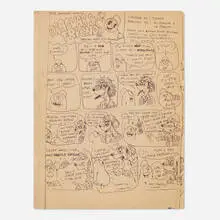 Palanca, Draguar and Friends, 1998, ink on paper