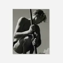 Herbert List, Ritti with Fishing Rod, Lake Lucerne, gelatin silver print