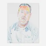 Don Bachardy, Portrait of Howard Bragman, 2005, watercolor on paper
