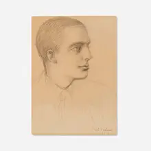 Paul Cadmus, Portrait, 1932, graphite on paper