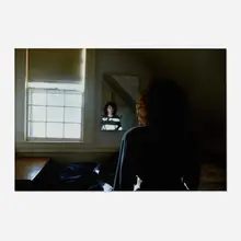 Nan Goldin, Self-Portrait in the Mirror, The Lodge, Belmont, MA, 1988, Cibachrome print mounted to Sintra