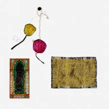 Thomas Lanigan-Schmidt, Untitled, 1973, mixed media