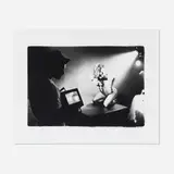 Kenneth Probst, Rudolph Watches Joey on Monitor, 1994, gelatin silver print