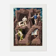 Robert Schwartz, Untitled, 1987, gouache on paper