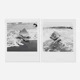 Hans Breder, Two works from La Ventosa (Ana Mendieta), 1973, vintage gelatin silver print