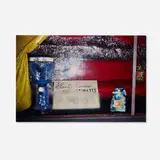 William Eggleston, Untitled (Misty window 'plastic covers') (from the Los Alamos portfolio)