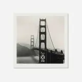 Golden Gate Bridge, Study 9, San Francisco by Michael Kenna, sepia-toned gelatin silver print, sold Jul 2025