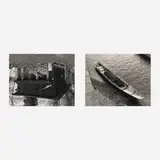 Simon Starling, Shedboatshed (Mobile Architecture #2) (diptych), 2005, gelatin silver print in artist's frame