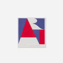 Robert Indiana, The American Art, 1992, etching and aquatint in colors