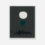 Adolph Gottlieb, Green Dream, 1969, screenprint in colors