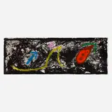 Untitled (from the Les pénalités de l’enfer ou les nouvelles Hébrides portfolio) by Joan Miró, 1974, lithograph in colors, sold Feb 2026