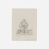 Alberto Giacometti, Untitled (from the L'inhabite portfolio), 1967, etching on Auvergne Richard de Bas