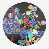 Kyoto Korin Mononoke Flower by Takashi Murakami, 2023-24, offset lithograph in colors, sold Feb 2026