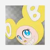 And then and then and then and then and then (Yellow) by Takashi Murakami, 1999, offset lithograph in colors, sold Feb 2026