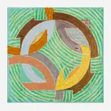Frank Stella, Polar Co-ordinates IV (from the Polar Co-Ordinates for Ronnie Peterson series), 1980, offset lithograph, screenprint and letterpress in colors on Arches Cover