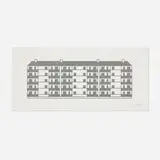 Julian Opie, Apartment 4, 2021, woodcut on Somerset Velvet 300gsm