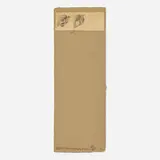 Robert Rauschenberg, Untitled (from the Shirtboards, Morocco, Italy '52 portfolio), 1991, mixed media print in colors with collage on handmade and heavy board paper