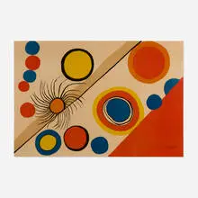 Alexander Calder, Spider’s Nest, 1975, lithograph in colors