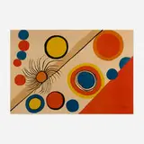 Alexander Calder, Spider’s Nest, 1975, lithograph in colors