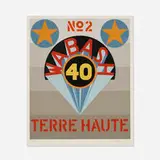 Robert Indiana, Terre Haute No. 2 (from the Decade portfolio)