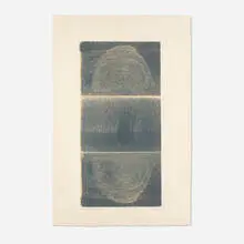The Razorback Bunch: Etching II by Robert Rauschenberg, 1980, photo etching on Kitakata Chine-collé to Arches, sold Feb 2026