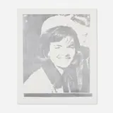 Andy Warhol, Jacqueline Kennedy I (Jackie I), 1966, screenprint