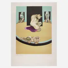 Metropolitan Museum of Art by Francis Bacon, 1975, lithograph in colors on Arches, sold Feb 2026