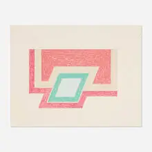 Frank Stella, Conway (from the Eccentric Polygons series), 1974, lithograph and screenprint in colors on Arches