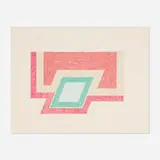 Frank Stella, Conway (from the Eccentric Polygons series), 1974, lithograph and screenprint in colors on Arches