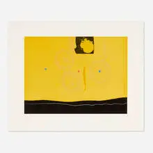 Helen Frankenthaler, Plaza Real, 1987, etching and aquatint in colors on BFK Rives