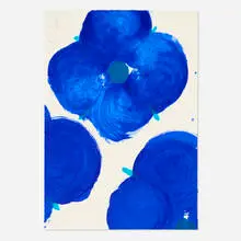 Donald Sultan, Wallflowers (from the Master American Contemporaries II portfolio), 1994, screenprint in colors on Somerset Rag