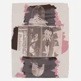 Robert Rauschenberg, Hollywood Sphinx (from the Illegal Tender L.A. series), 1991, lithograph in colors on John Koller HMP handmade