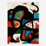 Joan Miró, Gargantua, 1977, etching, aquatint and carborundum in colors on Arches